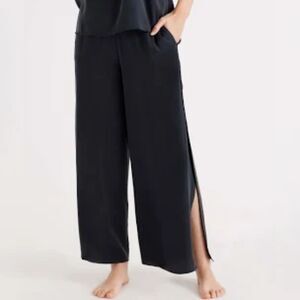 Quince Black Silk Pant, Size S
